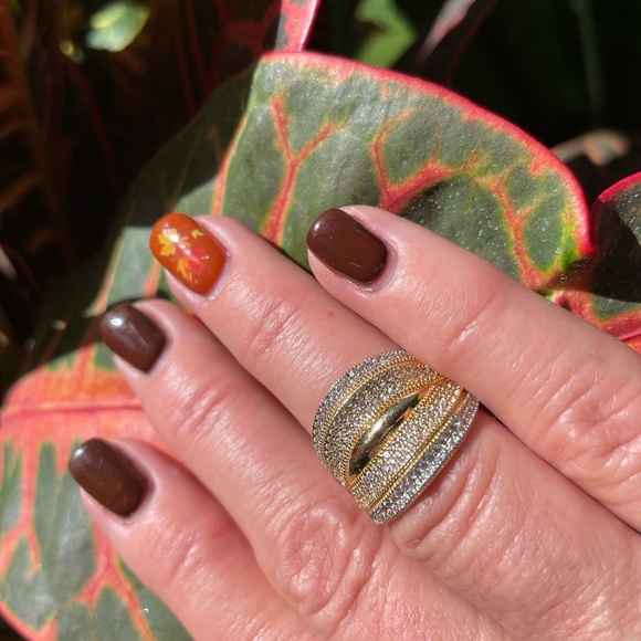 14K gold CZ ring - Picture 7 of 12